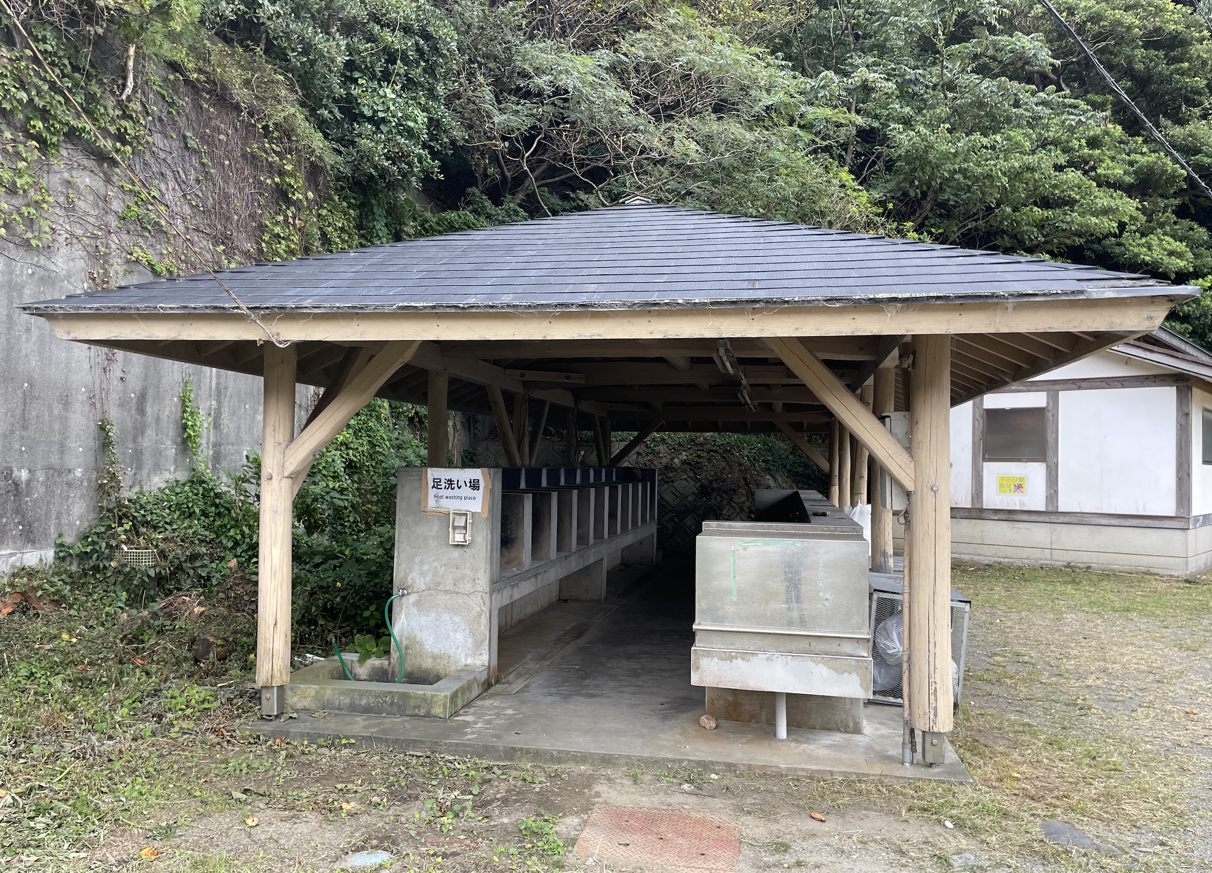 宇久須キャンプ場の炊事場