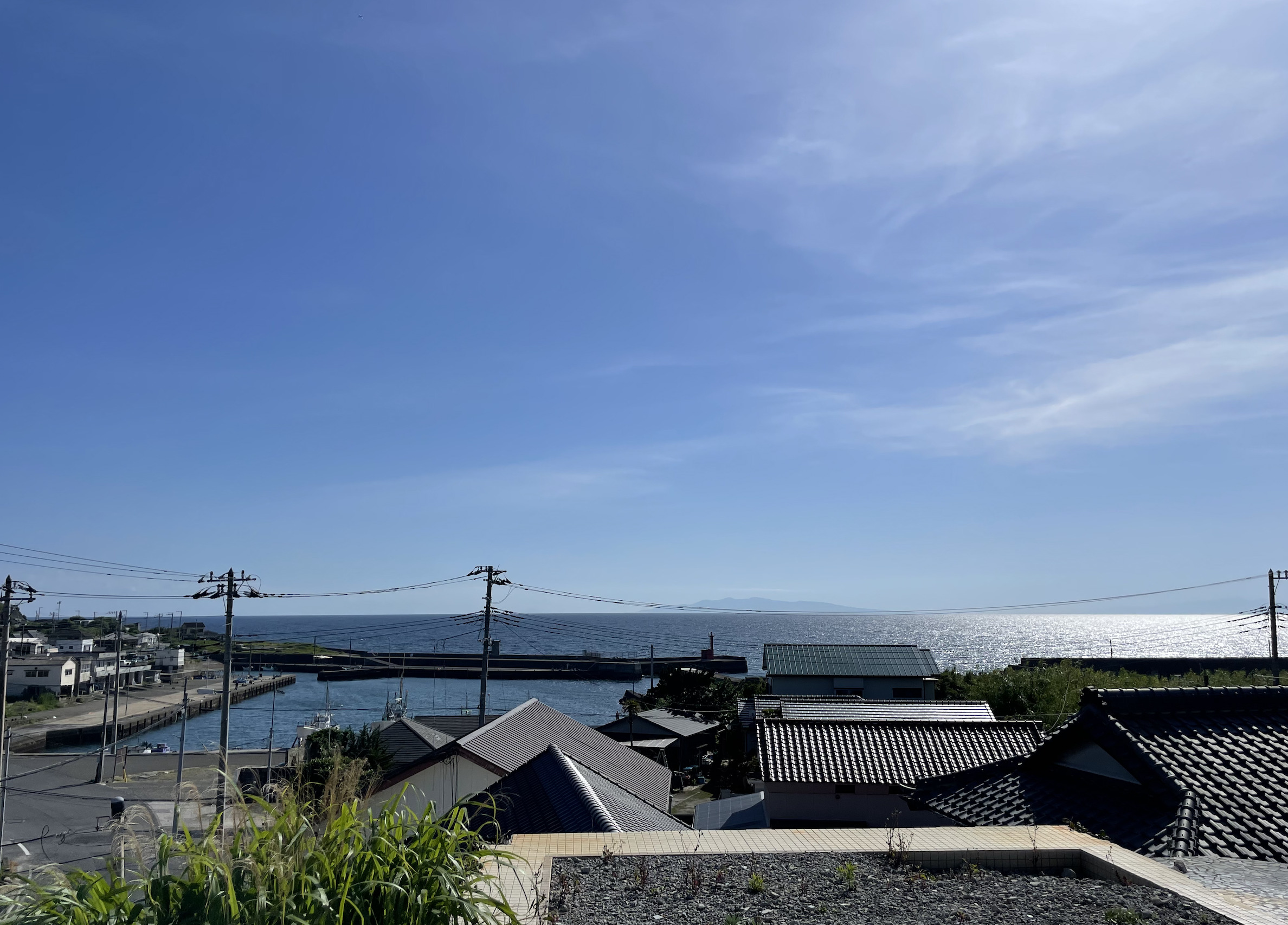 富崎館キャンプ場は海釣りには最高の立地