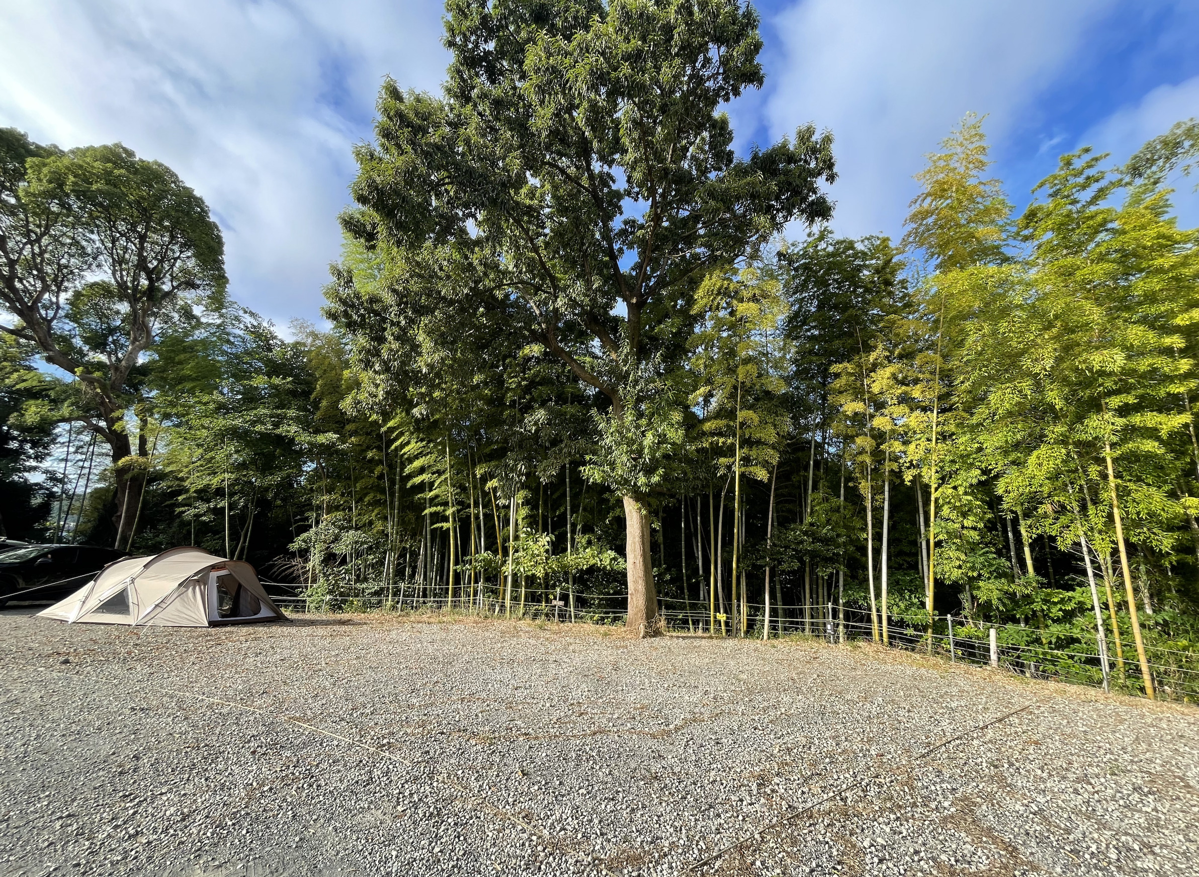 宇佐美城山公園キャンプ場の本丸